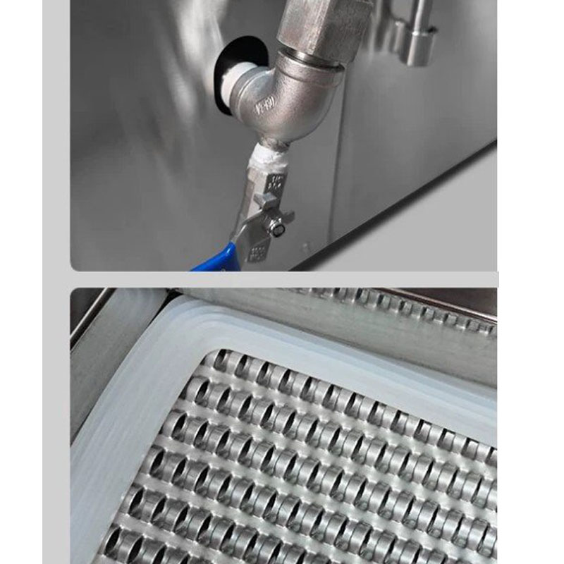 Deep Fryer Stainless - Máquina Comercial Móvel de Filtragem de