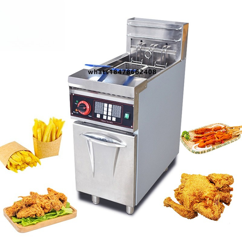 Deep Fryer Stainless - Fritadeira Elétrica a Gás Chefmax 9000W