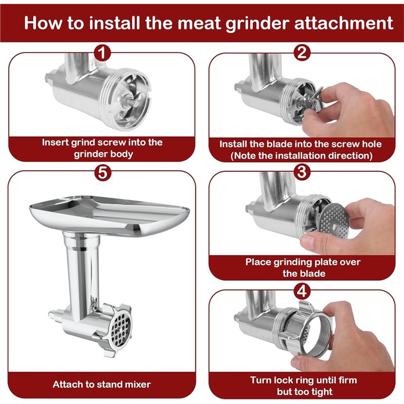 TAIGH - Acessórios para Moedor - Meat Grinder Attachment avaliação e preço