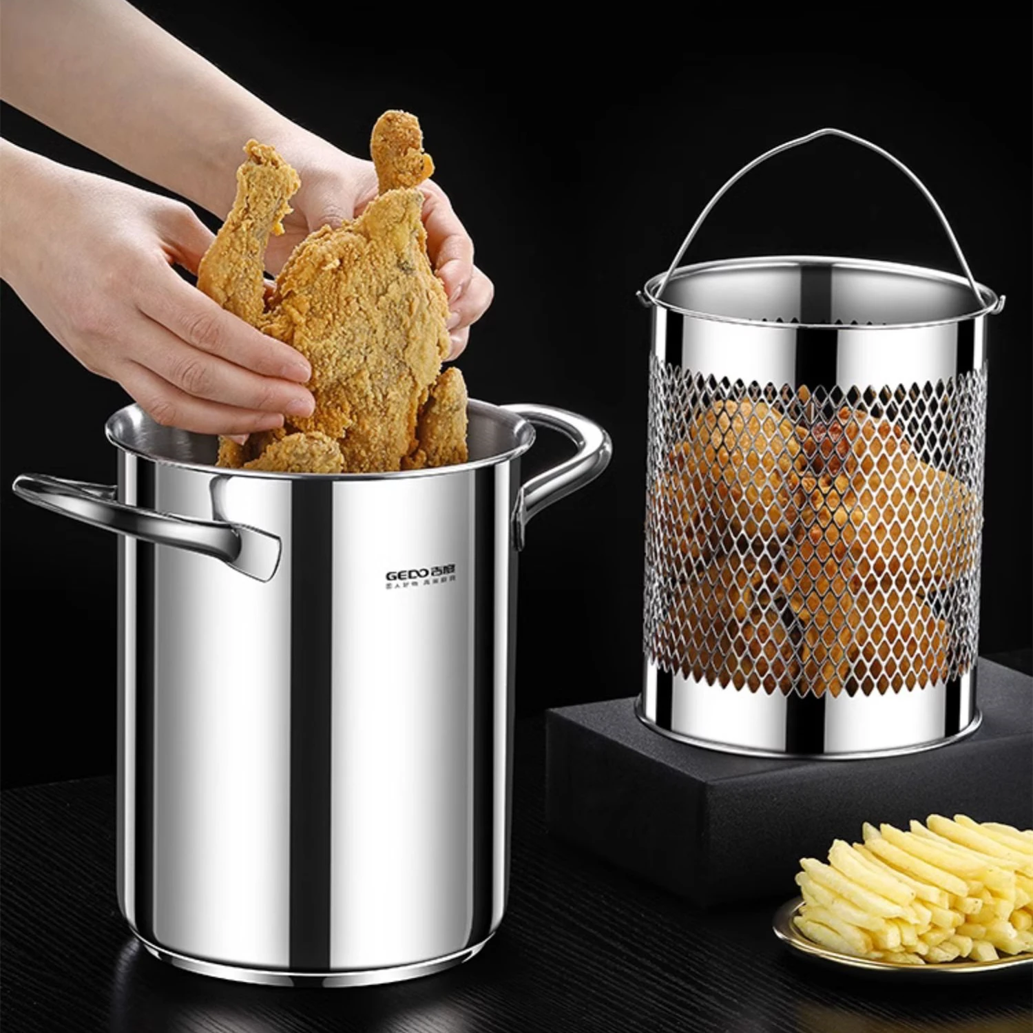 Fritadeira de aço inoxidável 3 - Deep Fryer Stainless avaliação e preço