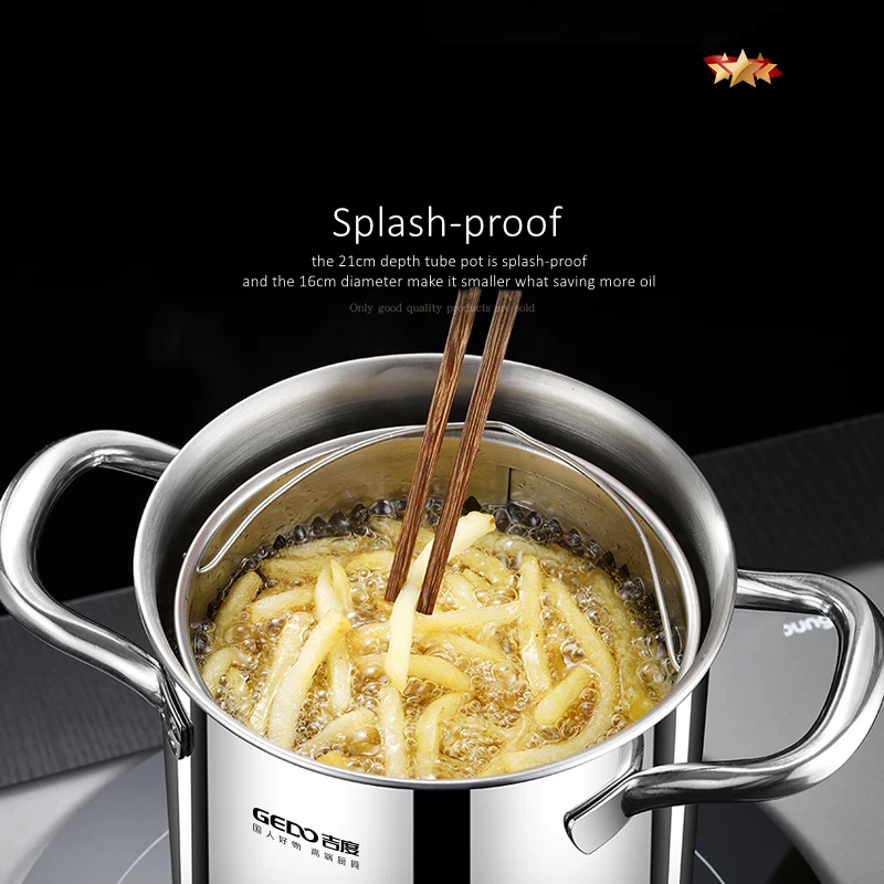 Fritadeira de aço inoxidável 3 - Deep Fryer Stainless avaliação e preço