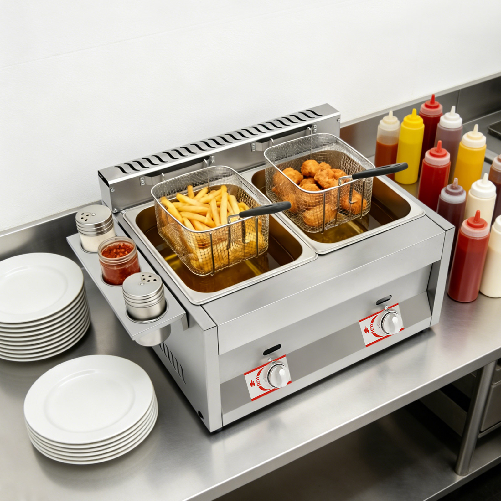Fritadeira Comercial de Tanque - Deep Fryer Stainless avaliação e preço
