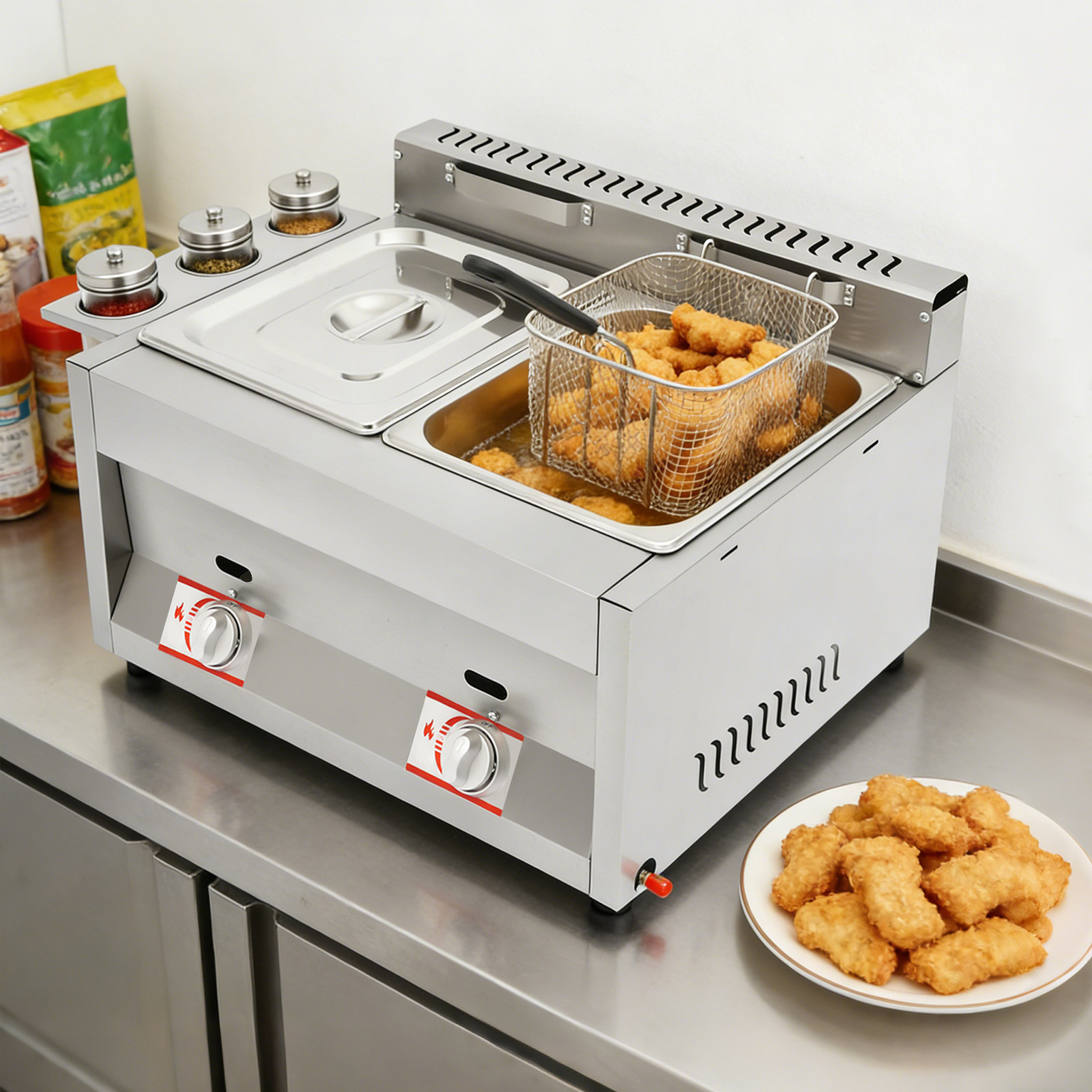 Fritadeira Comercial de Tanque - Deep Fryer Stainless avaliação e preço