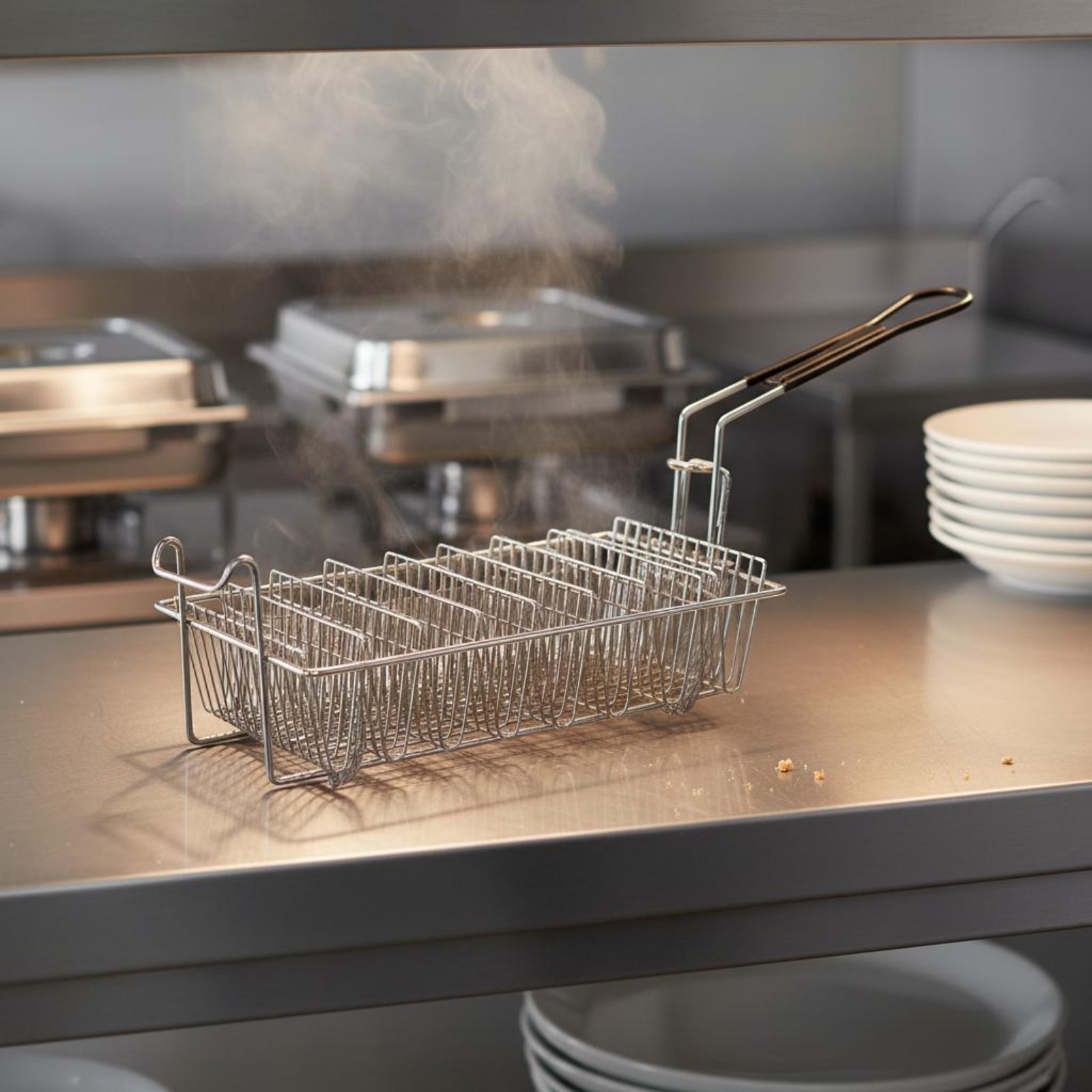 Cesto para Fritar Tacos com 8  - Deep Fryer Stainless avaliação e preço
