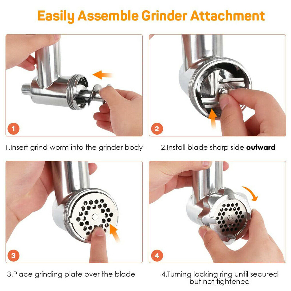 Acessório para moedor de alime - Meat Grinder Attachment avaliação e preço