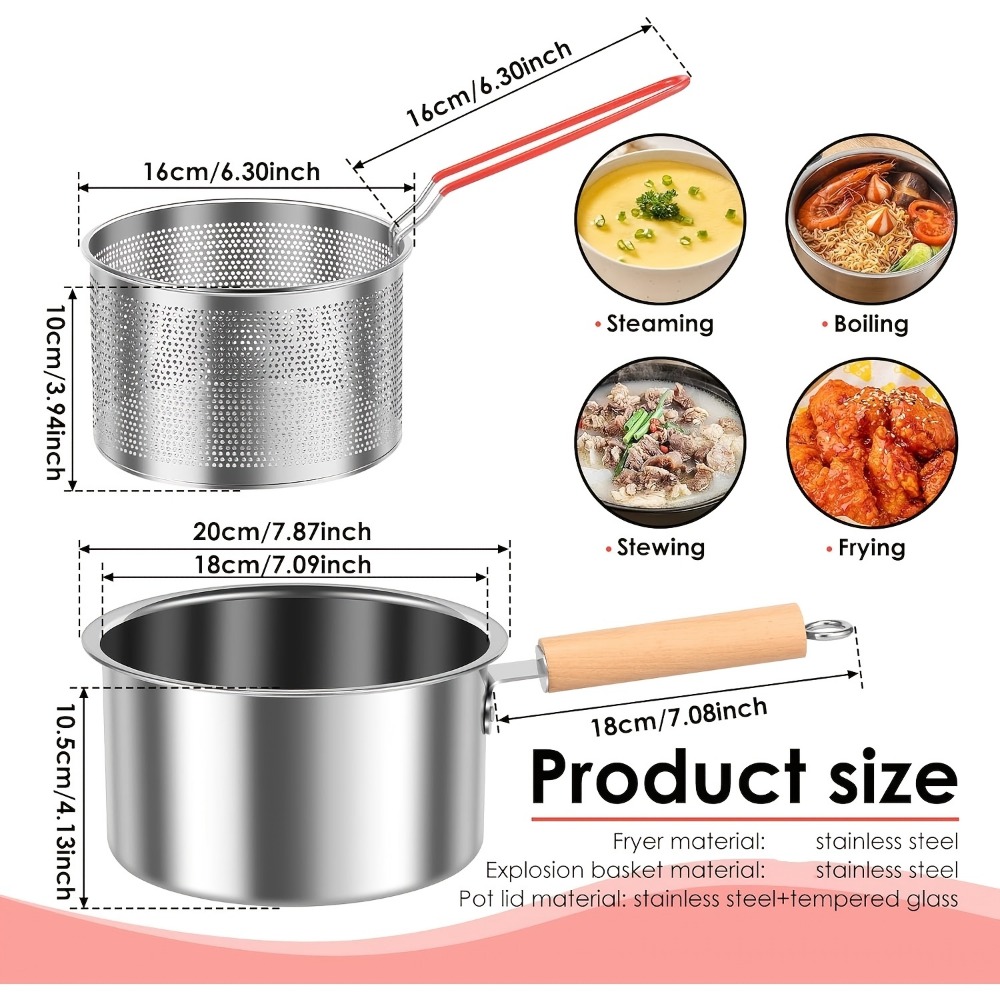 Fritadeira de aço inoxidável d - Deep Fryer Stainless avaliação e preço