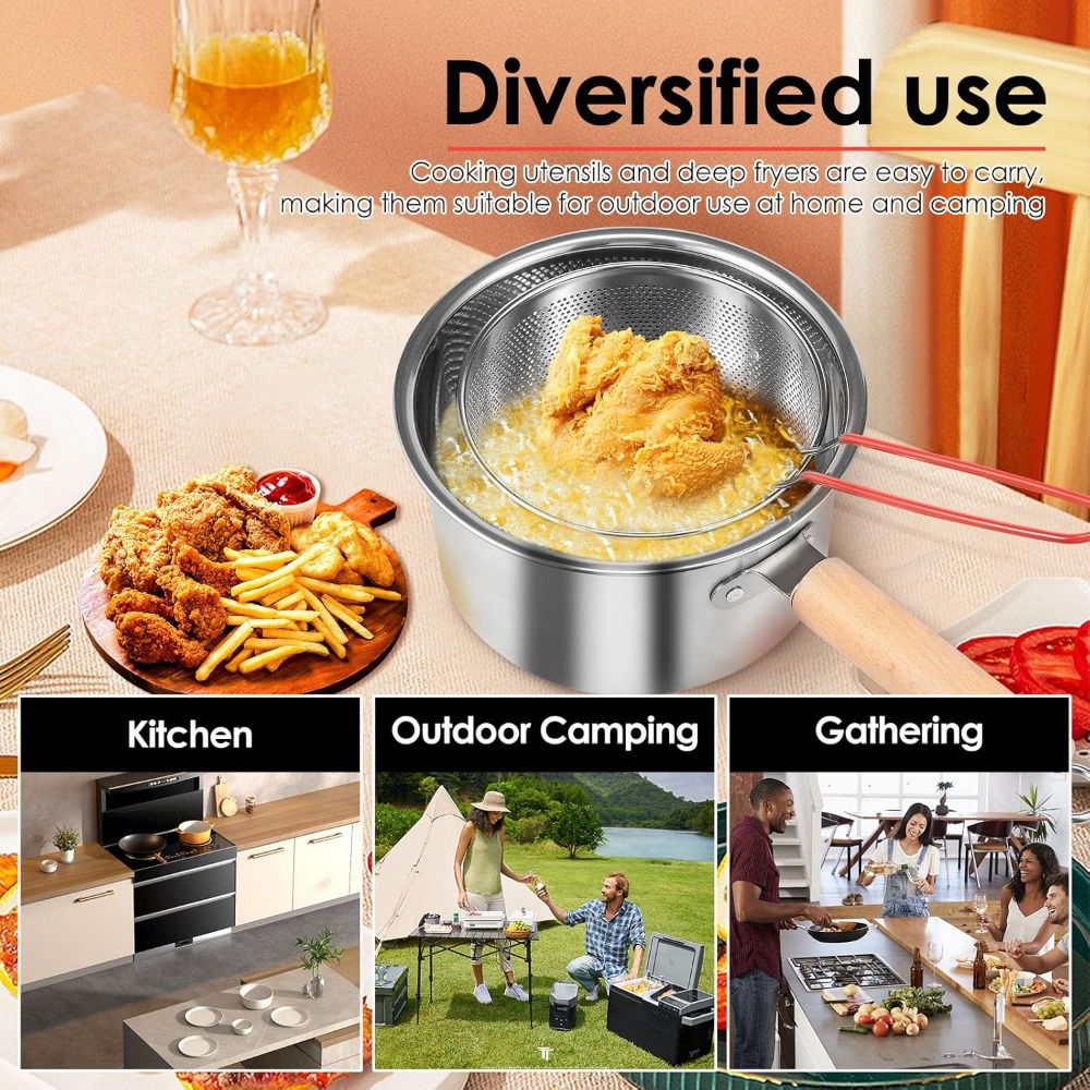 Fritadeira de aço inoxidável d - Deep Fryer Stainless avaliação e preço
