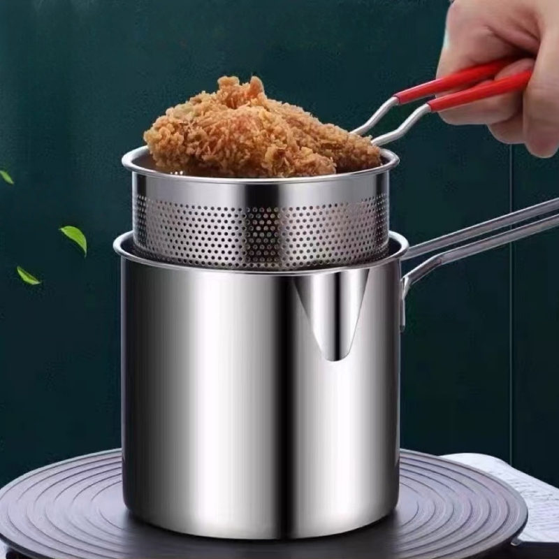 Panela de fritadeira de aço in - Deep Fryer Stainless avaliação e preço