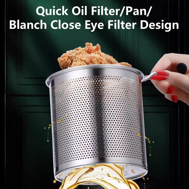 Panela de fritadeira de aço in - Deep Fryer Stainless avaliação e preço