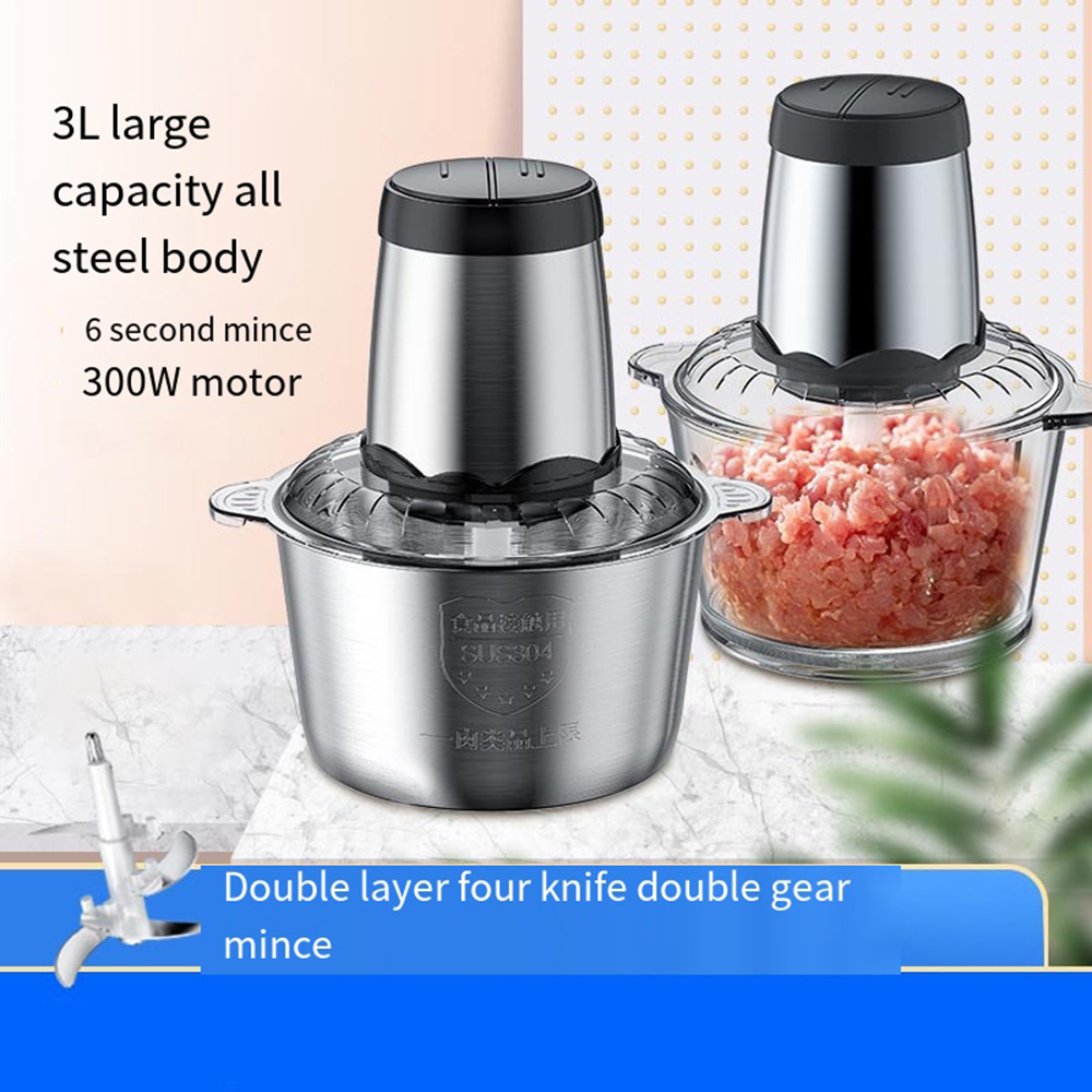 Moedor de Carne Elétrico 3L/2L - Meat Grinder Attachment avaliação e preço