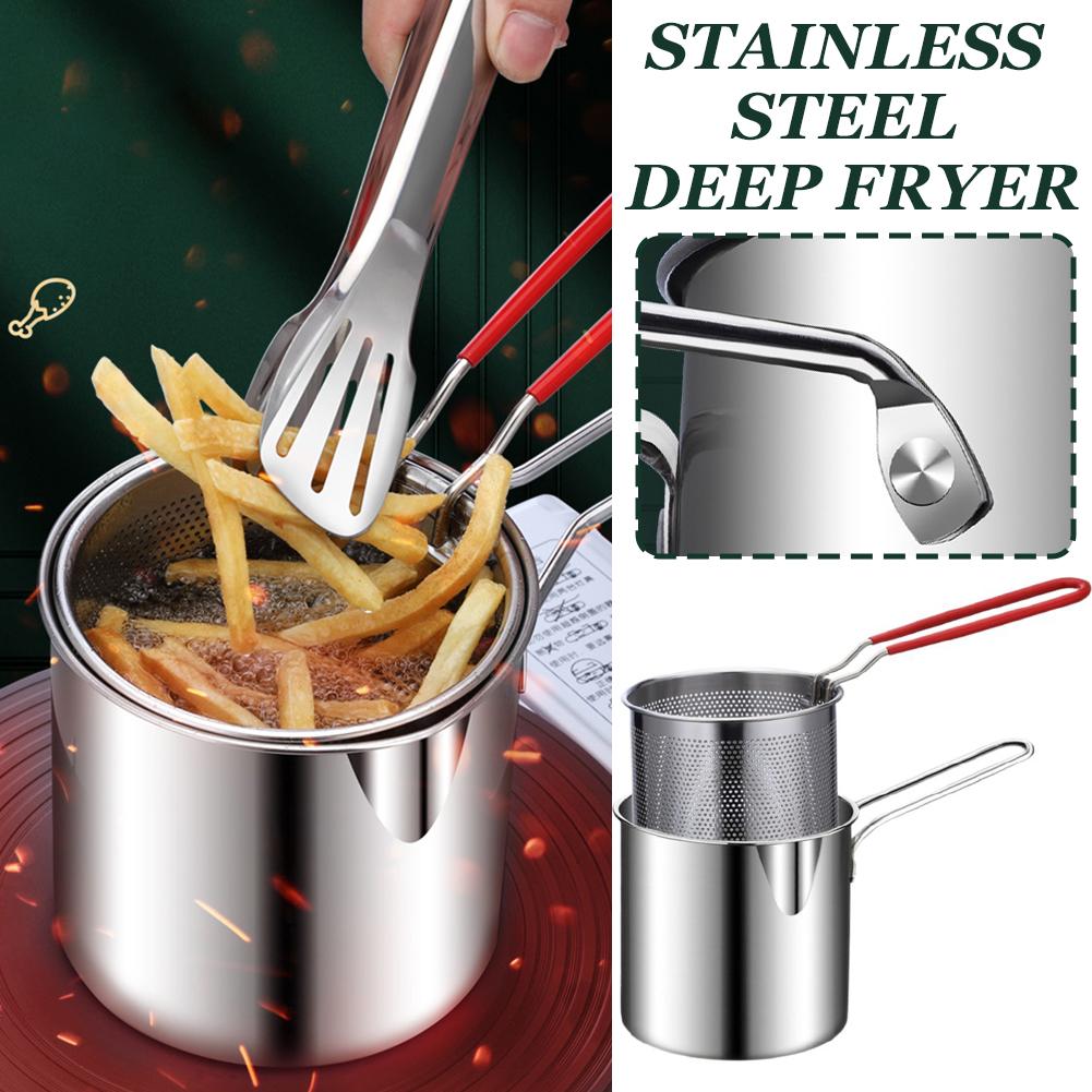Conjunto de Panelas de Aço Ino - Deep Fryer Stainless avaliação e preço