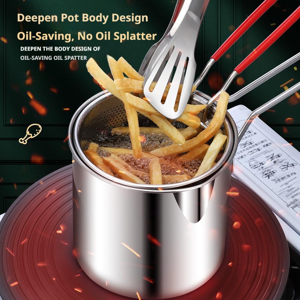 Conjunto de Panelas de Aço Ino - Deep Fryer Stainless avaliação e preço