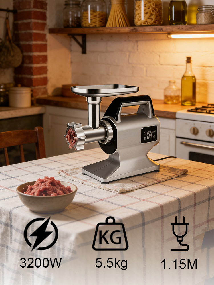 Moedor de Carne Elétrico Sonif - Meat Grinder Attachment avaliação e preço
